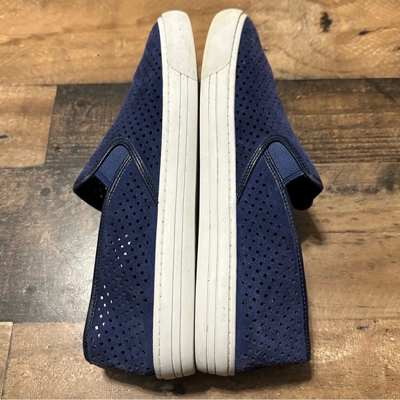 Tory Burch Perforated Suede Slip-On Sneaker - Picture 3 of 9